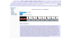 Desktop Screenshot of germanium.atomistry.com