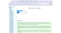 Desktop Screenshot of fluorine.atomistry.com