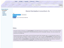 Tablet Screenshot of darmstadtium.atomistry.com