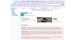 Desktop Screenshot of beryllium.atomistry.com