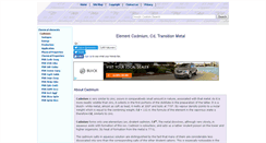 Desktop Screenshot of cadmium.atomistry.com