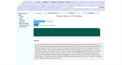 Desktop Screenshot of indium.atomistry.com